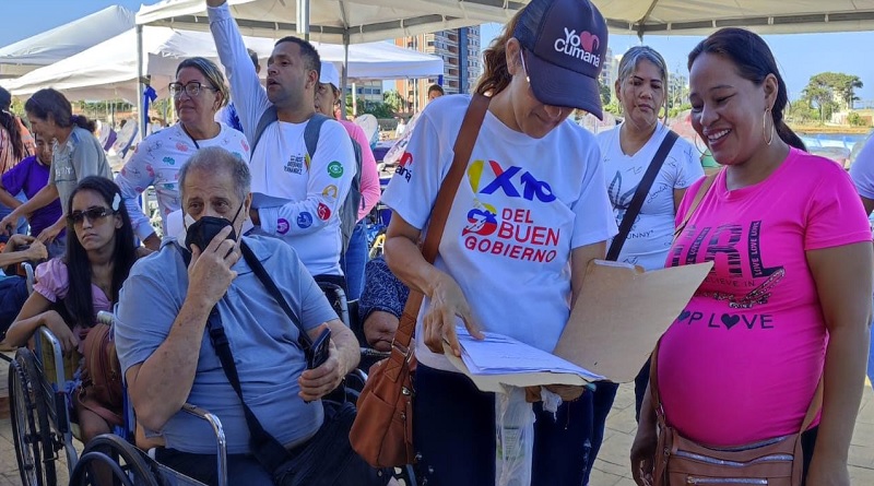 Más de siete mil sucrenses favorecidos en jornada social del Sistema 1x10