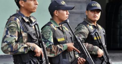 Fiscalía peruana incauta más de 270 armas en operativos contra tráfico ilegal