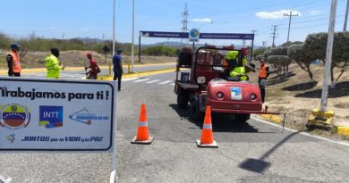 Arranca Plan de Demarcación en el estado Sucre para garantizar la seguridad vial