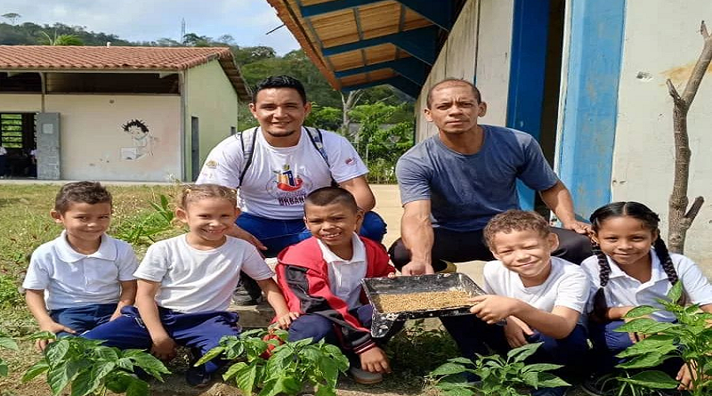 Impulsan Conuco Carlos Lanz en escuelas de Yaracuy