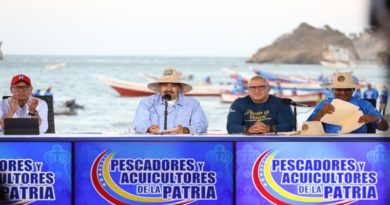 Atenderán a comunidades pesqueras mediante Gran Misión Igualdad y Justicia Social