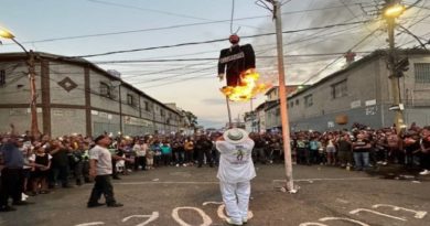 Celebran tradicional Quema de Judas de El Cementerio de Caracas