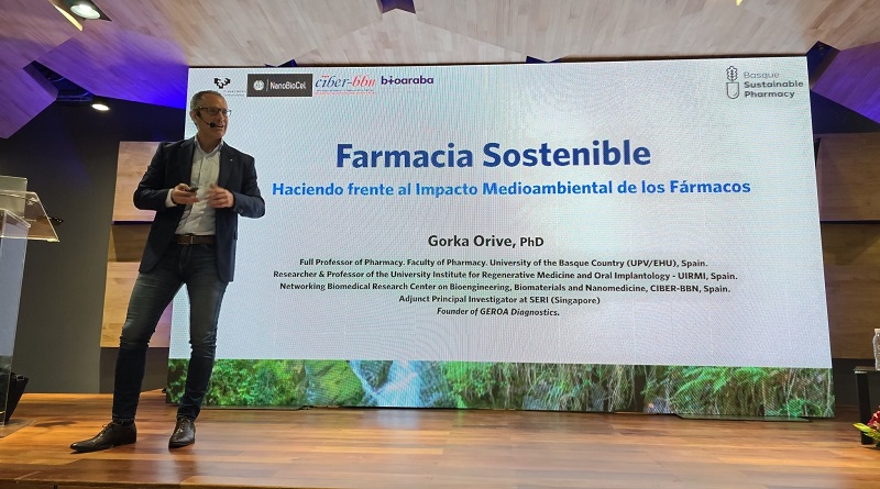 con el doctor Gorka Orive, experto en farmacias, biólogo, químicos y entre otros