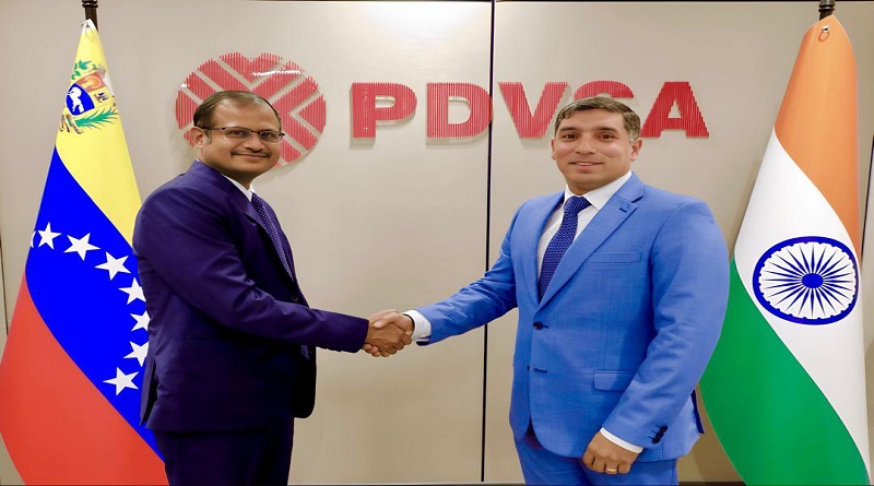 Embajadores de Venezuela e India