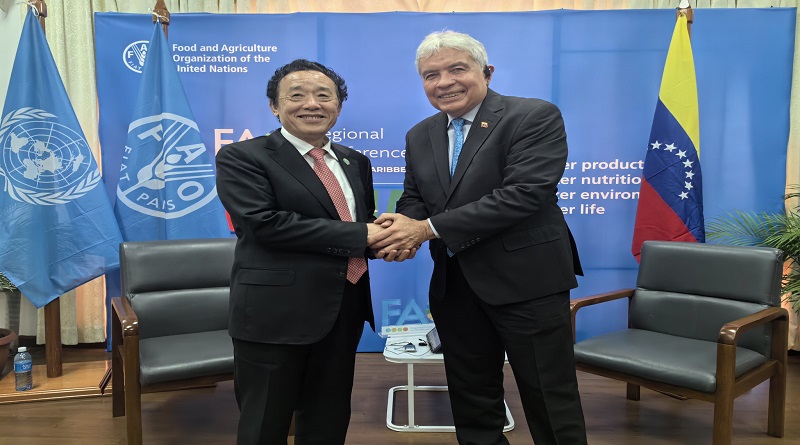Venezuela presenta experiencia agroalimetaria en la FAO