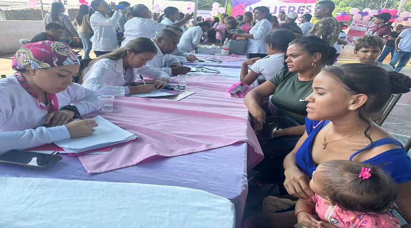 Gran Misión Venezuela Mujer benefició a 300 guariqueñas con jornada de salud