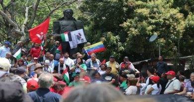 Venezuela conmemora el Día de la Tierra Palestina con movilización solidaria