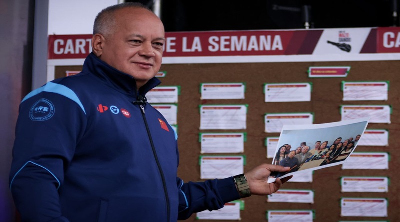 Diosdado Cabello: "El CNE de Venezuela es el mejor organismo electoral del mundo"
