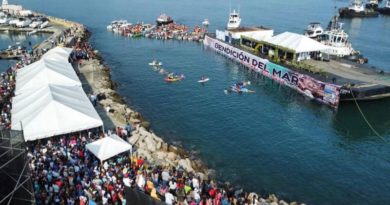 Feligreses celebran con fe y devoción la tradicional Misa de Bendición del Mar