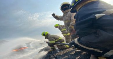 Controlan incendio en patio del muelle 1 Bachaquero de Zulia