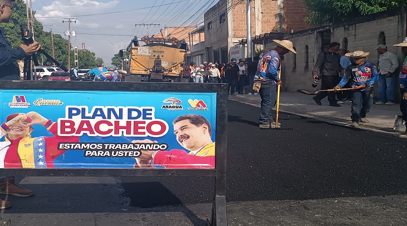 Gobierno de Aragua avanza en mejoramiento de la vialidad