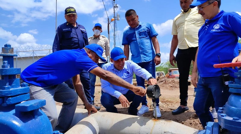 Inspecciona obras hídricas en la sierra del estado Falcon