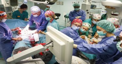 Intervienen con éxito tumor en bebé en periodo de gestación