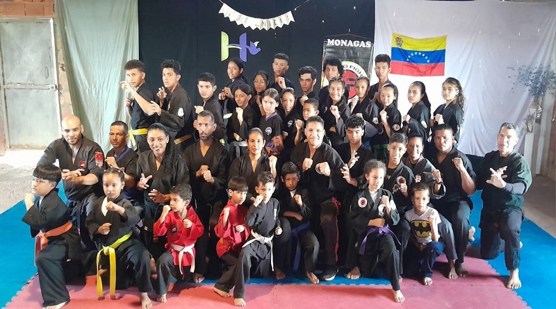 Kenpo monaguense se prepara para asistir al primer chequeo nacional