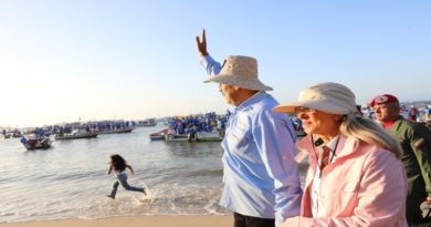 Celebran Día del pescador venezolano con marcha lacustre en el estado Zulia