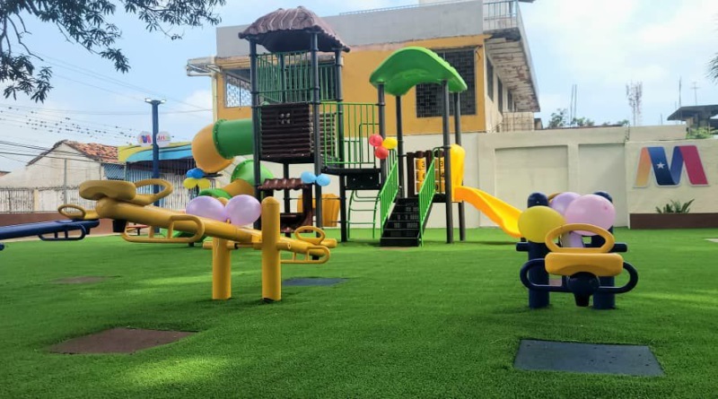 Inauguran parque infantil “Arévalo González” en Río Chico