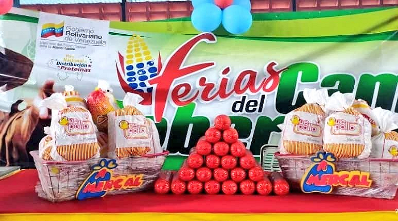 Familias son beneficiadas con la Feria del Campo Soberano en Monagas