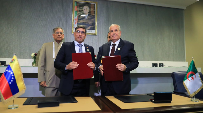 Firman memorando de entendimiento gasífero entre PDVSA y Sonatrach