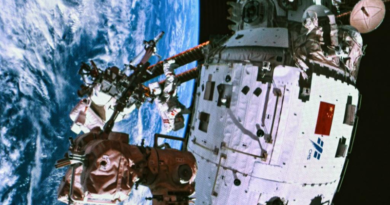 Tripulación china completa reparaciones en órbita durante II misión extravehicular