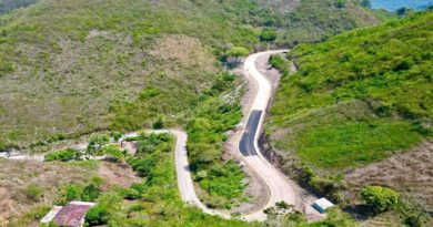 Rehabilitan vialidad de Cascada de los 7 Pisos para impulsar turismo en Anzoátegui