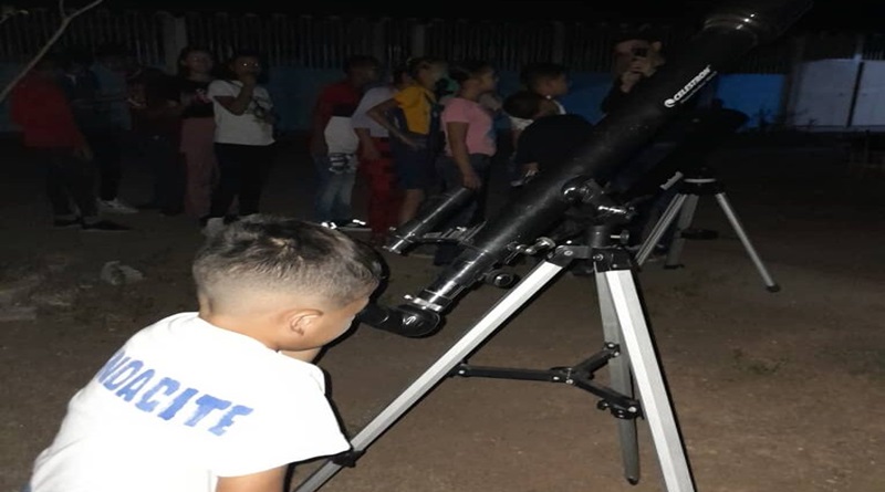 Pueblos indígenas de Amazonas disfrutan de la astronomía