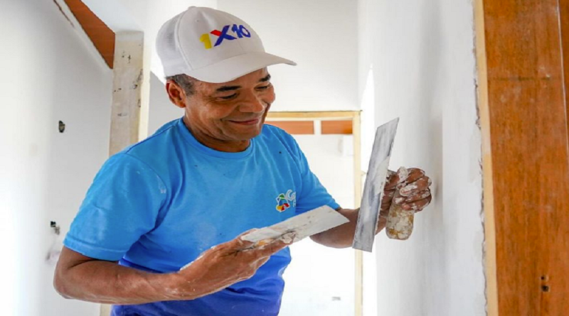 Avanza construcción de la Casita Azul de Peñalver en Anzoátegui