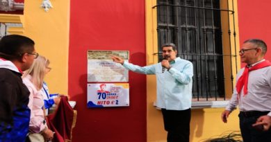 Presidente Maduro entrega en Aragua Casa de la Cultura de Viva Venezuela