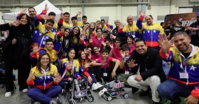 Venezuela obtiene 2do. lugar en diseño robótico en torneo de Italia