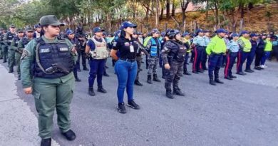 Refuerzan seguridad en eje Plaza-Zamora y Valles del Tuy