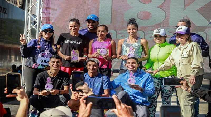 Eudi Piamo gana “Carrera 18K Caracas” realizada en el Paseo Los Próceres