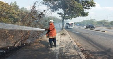 Protección Civil y Administración de Desastres junto a Bomberos y Guardaparques Controlan Incendios en Lara