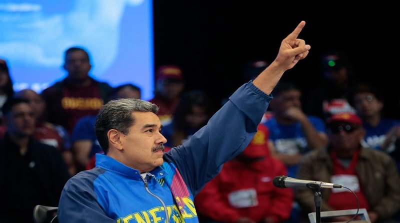 Nicolás Maduro acepta candidatura del Gran Polo Patriótico a la presidencial 2024
