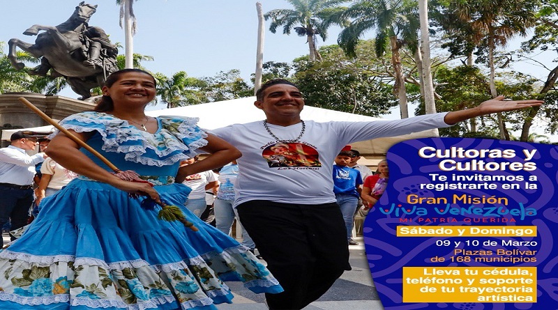 segunda jornada de registro de la Gran Misión Viva Venezuela en 168 municipios