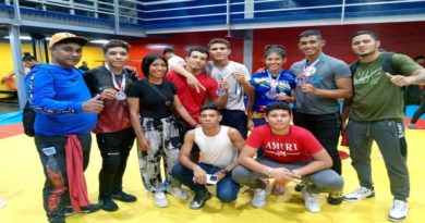 Delegación de Monagas logra cuatro medallas en el nacional de lucha olímpica sub 23
