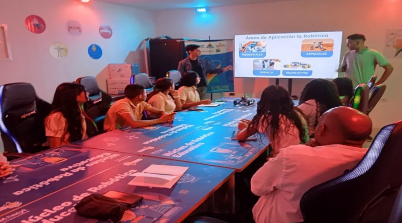 Estudiantes de Falcón participan en taller de robótica impartido por Fundacite