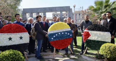 Embajada de Venezuela en Siria conmemora al Comandante Chávez