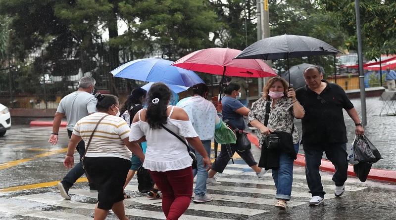 Inameh pronostica lluvias dispersas en gran parte del territorio nacional