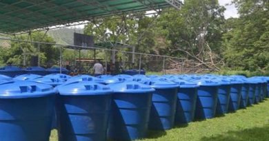 Entregan taques de agua en las instituciones de Miranda