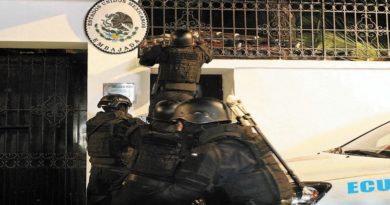 Bolivia apoyará a México tras asalto a su embajada en Quito