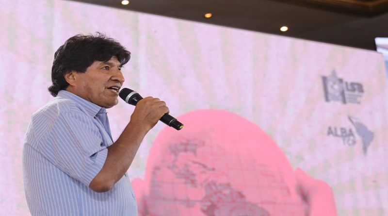 Evo Morales llama a más naciones a la lucha antiimperialista