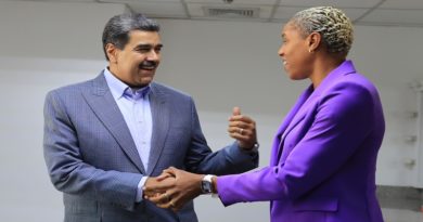 Presidente Maduro expresa solidaridad a Yulimar Rojas
