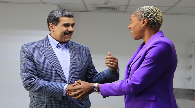 Presidente Maduro expresa solidaridad a Yulimar Rojas