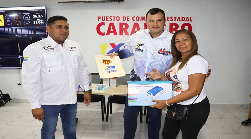 Entregadas ayudas técnicas en Carabobo a través del 1x10 del Buen Gobierno