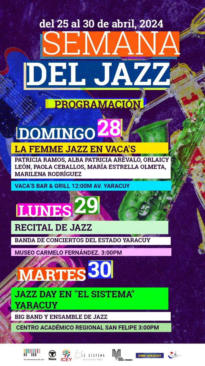 Yaracuy celebra la Semana Internacional del Jazz