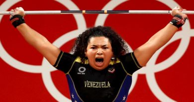 Pesista Naryury Pérez se convierte en la atleta 24 clasificada a París