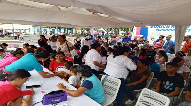 Culmina con éxito mega jornada de salud integral en el municipio Sucre de Yaracuy
