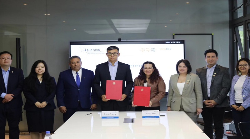 Venezuela y China firman Memorándum de Entendimiento de Ecosistemas Internacionales