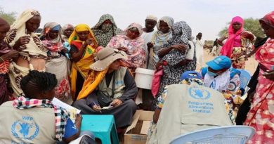 Acnur expresa de emergencia, en crisis alimentaria para mujeres y niños en Sudán, Africa,