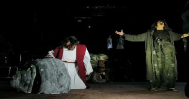 Cierran actividades de la semana mayor en Maracay con obra La Pasión de Cristo
