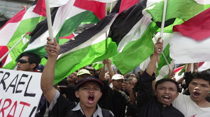 Países del mundo realizan protestas en apoyo al pueblo palestino